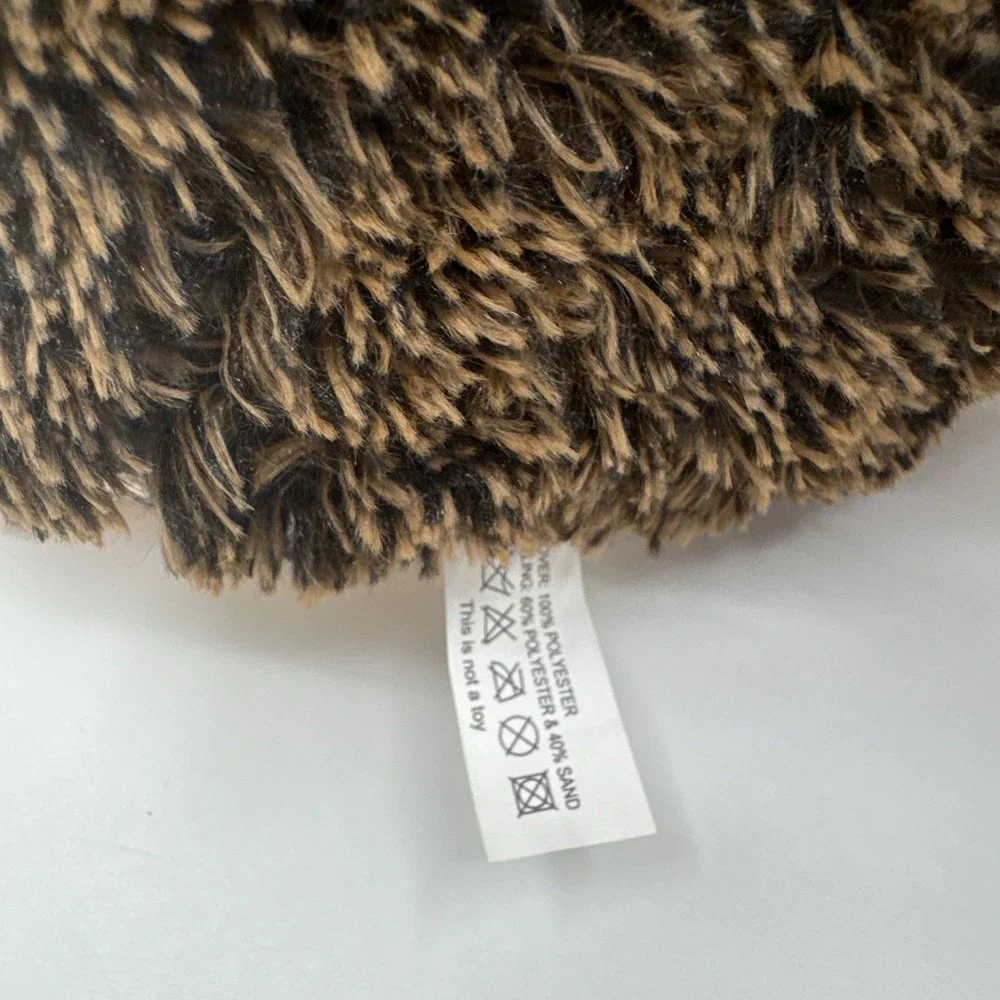 Cute Hedgehog Weighted Door Stop Plush Decorative Home Office Doorstop 8